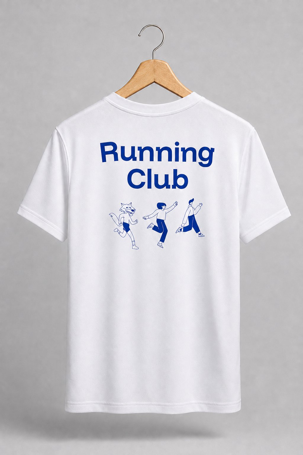 Camiseta performance — costas
